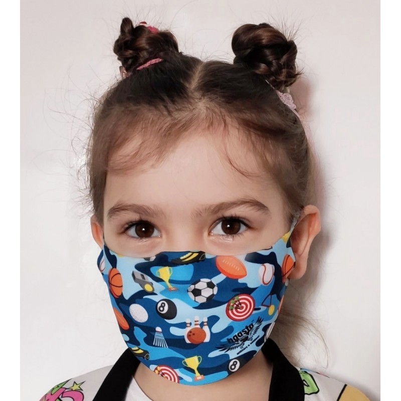 waschbar und wiederverwendbar atmungsaktiv Tiger unterstützt soziale Distanzübungen eBoutik Gesichtsmasken mit Filterschlitz für Kinder